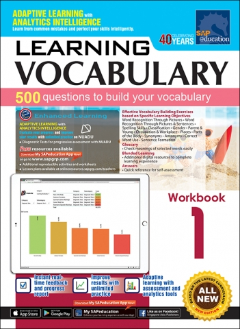 แบบฝึกหัดภาษาอังกฤษ ป. 1 Learning Vocabulary Workbook 1