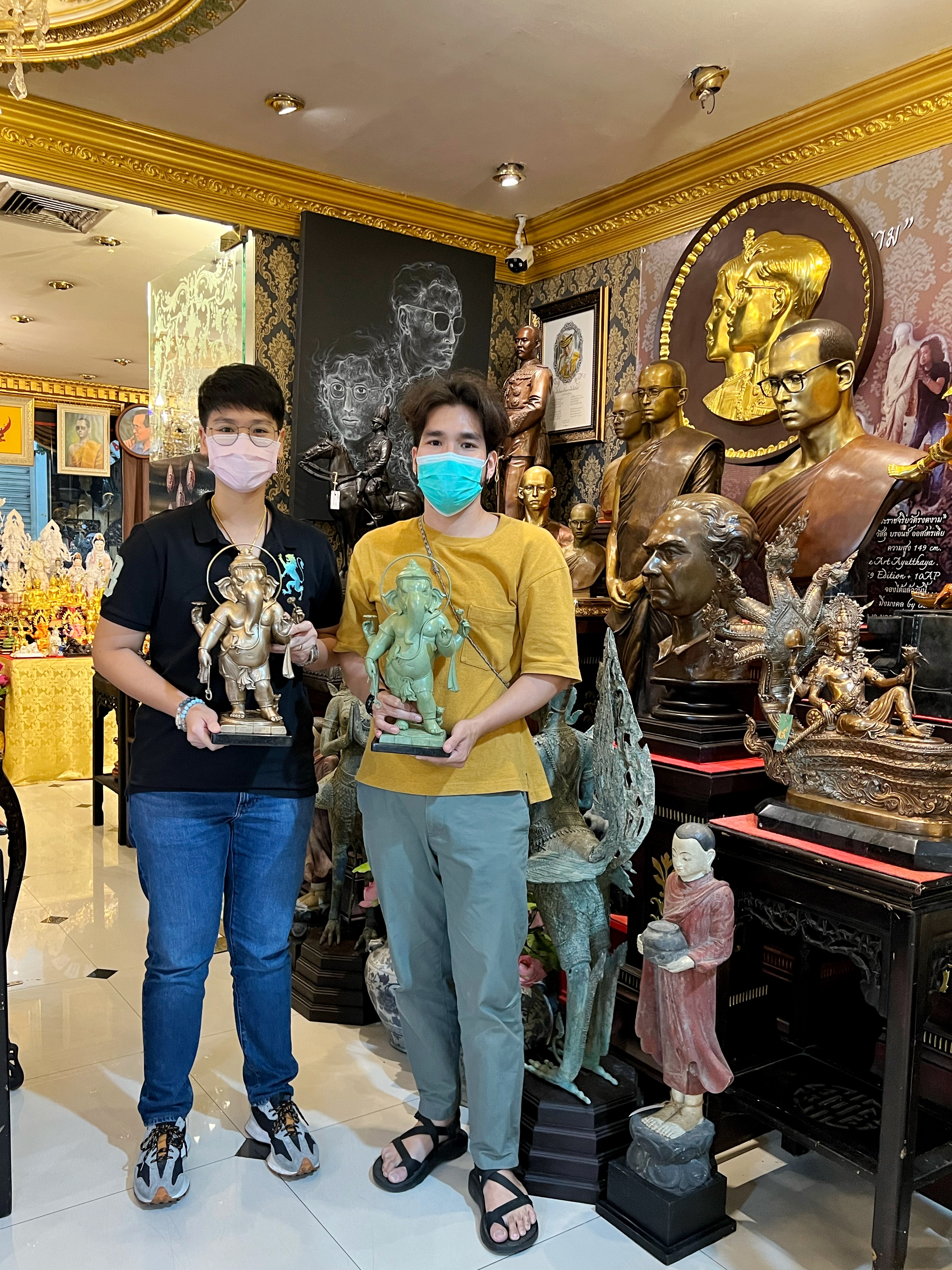 รูปหล่อ พระพิฆเนศ พลังแห่งศรัทธา