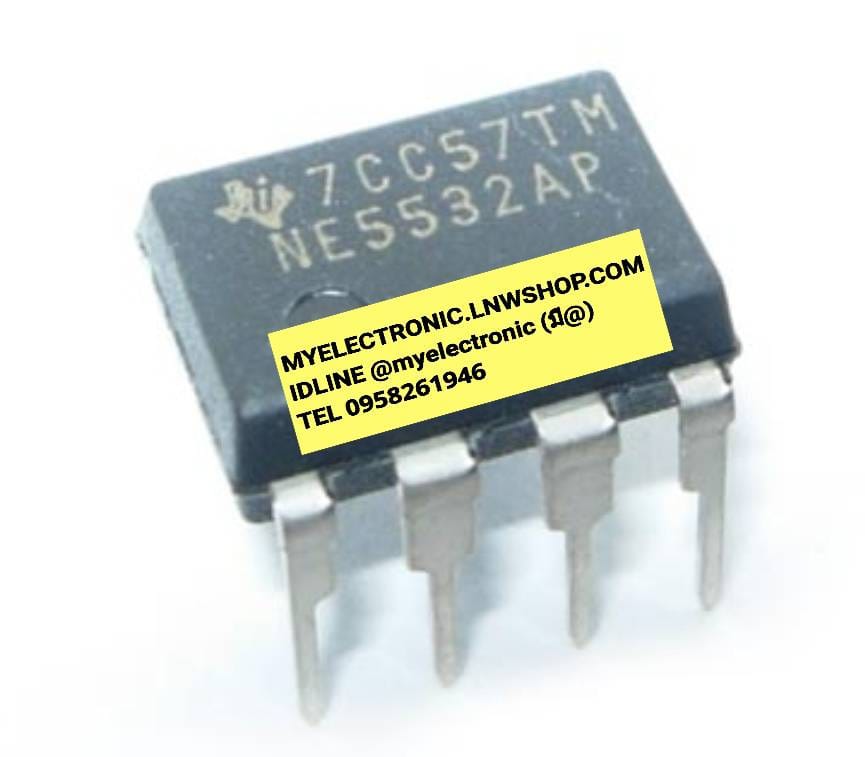ขาย NE5532AP ตัวถังDIP8ขายี่ห้อTEXASราคาตัวละ บาท มีหน้าร้านอยู่บ้านหม้อ กรุงเทพ ส่งของเร็ว มาซื้อหน้าร้านได้ สั่งปุ๊บส่งปั๊บ