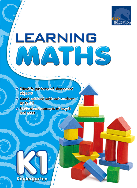 แบบฝึกหัดคณิตศาสตร์ภาษาอังกฤษระดับอนุบาล 2 Learning Maths K1