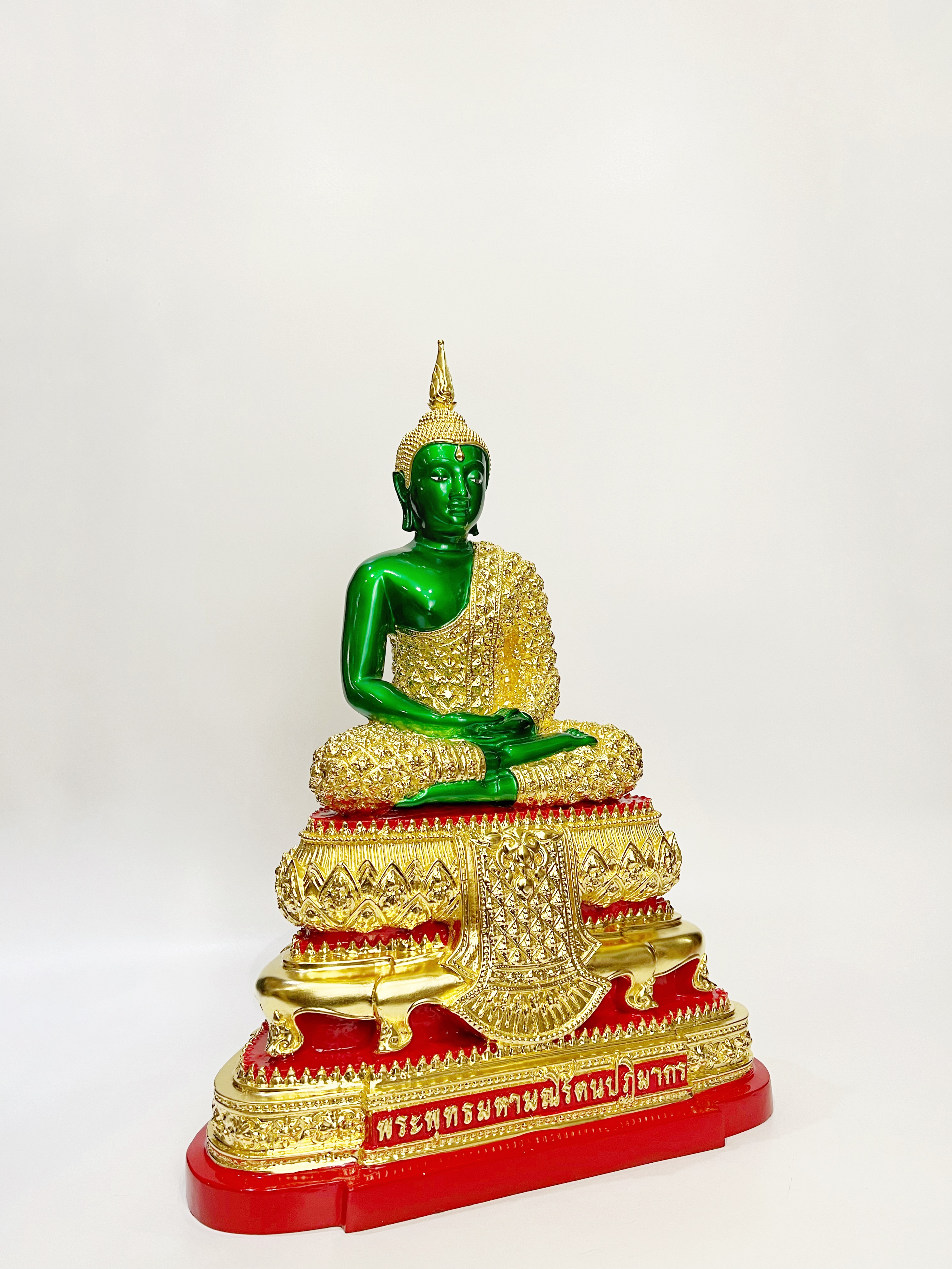 รูปหล่อพระแก้วมรกต สามฤดู หน้าตัก 9 นิ้ว พิธี วัดพระแก้ว จ.เชียงราย พ.ศ.2563