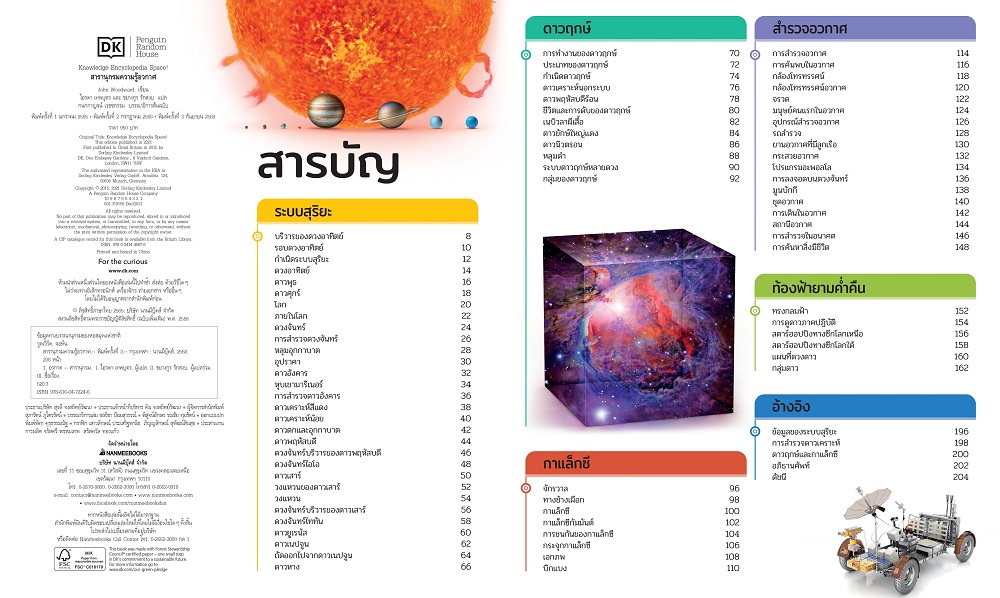 NANMEEBOOKS หนังสือ สารานุกรมความรู้ อวกาศ : เสริมความรู้เยาวชน สารานุกรม