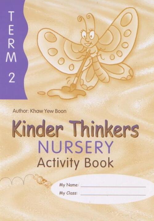 แบบฝึกหัดวิชาคณิตศาสตร์ภาษาอังกฤษอนุบาล 1 Kinder Thinkers Nursery Term 2 Activity Book