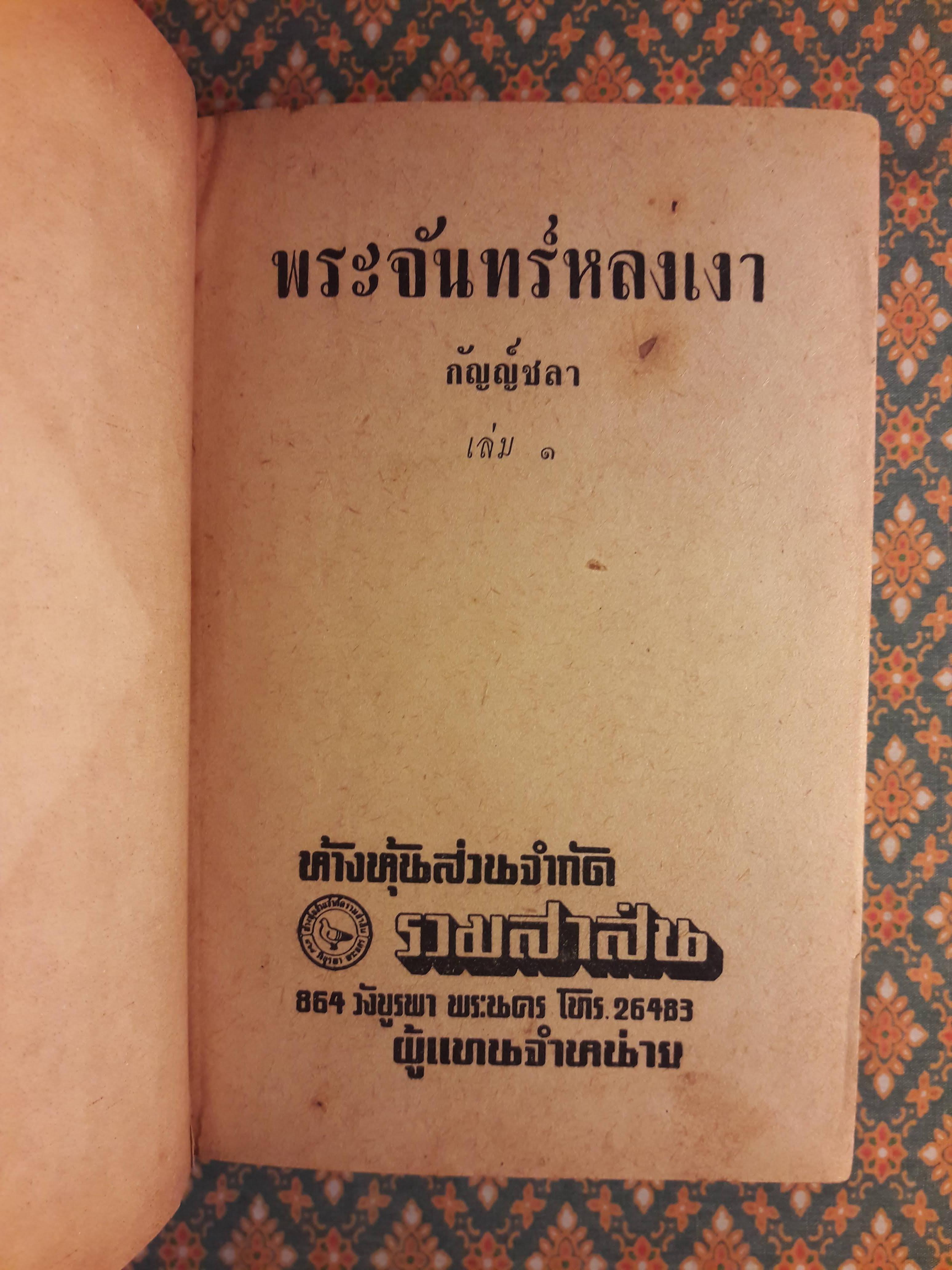 พระจันทร์หลงเงา (เล่ม 1)