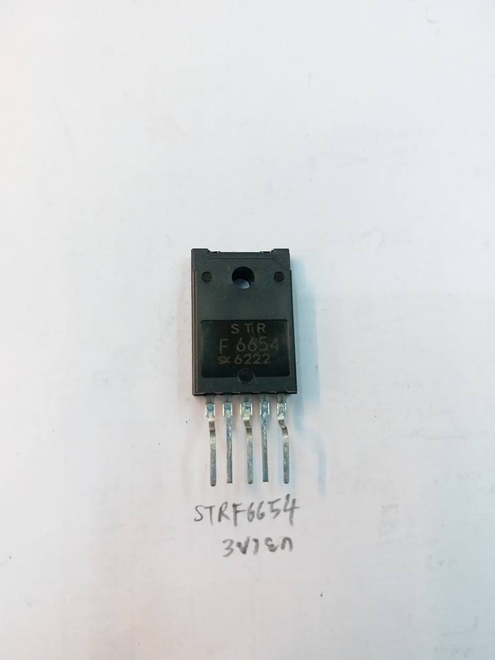STRF6654ไอซีICตัวถัง3ขายกยี้ห้ออยู่ในภาคจ่ายไฟทีวีPOWERSUPPLY TVราคาตัวล่ะ