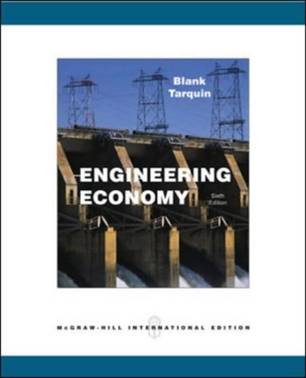 Engineering Economy, 6th Edition
