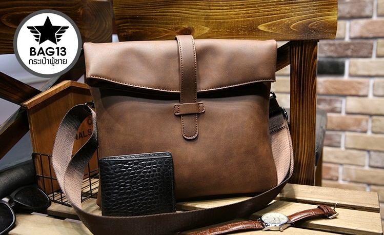 กระเป๋าสะพายข้างผู้ชาย รหัส A007