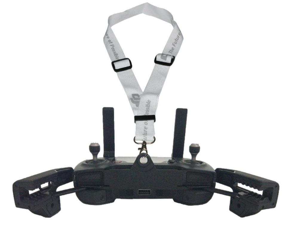 ตัวแปลงสายคล้องคอสำหรับรีโมท DJI Mavic Pro สีดำ