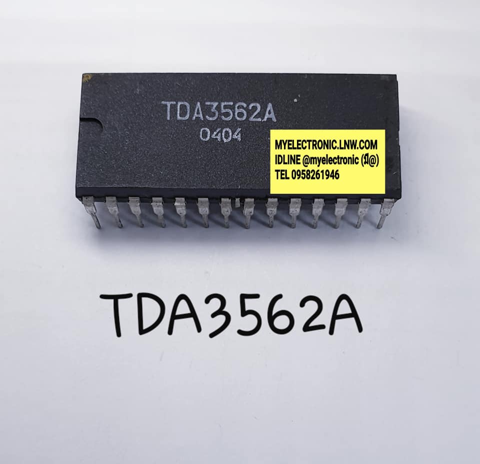 TDA3562Aยี่ห้อตัวถังDIP28ขา กว้างราคาตัวละ