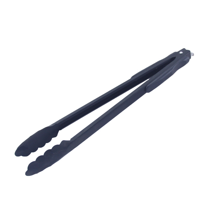 คีบใบไม้ (เคลือบดำ)STL 14" ( โหล )