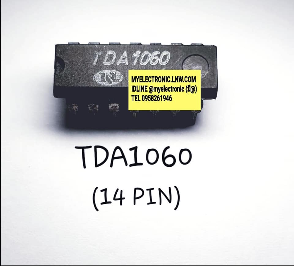 TDA1060ยี่ห้อIRตัวถังDIP14ขาราคาตัวละ