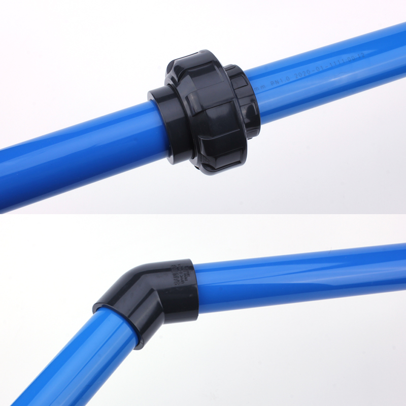 ท่อพีวีซีสีน้ำเงิน เงา (20มิล) ยาว1เมตร