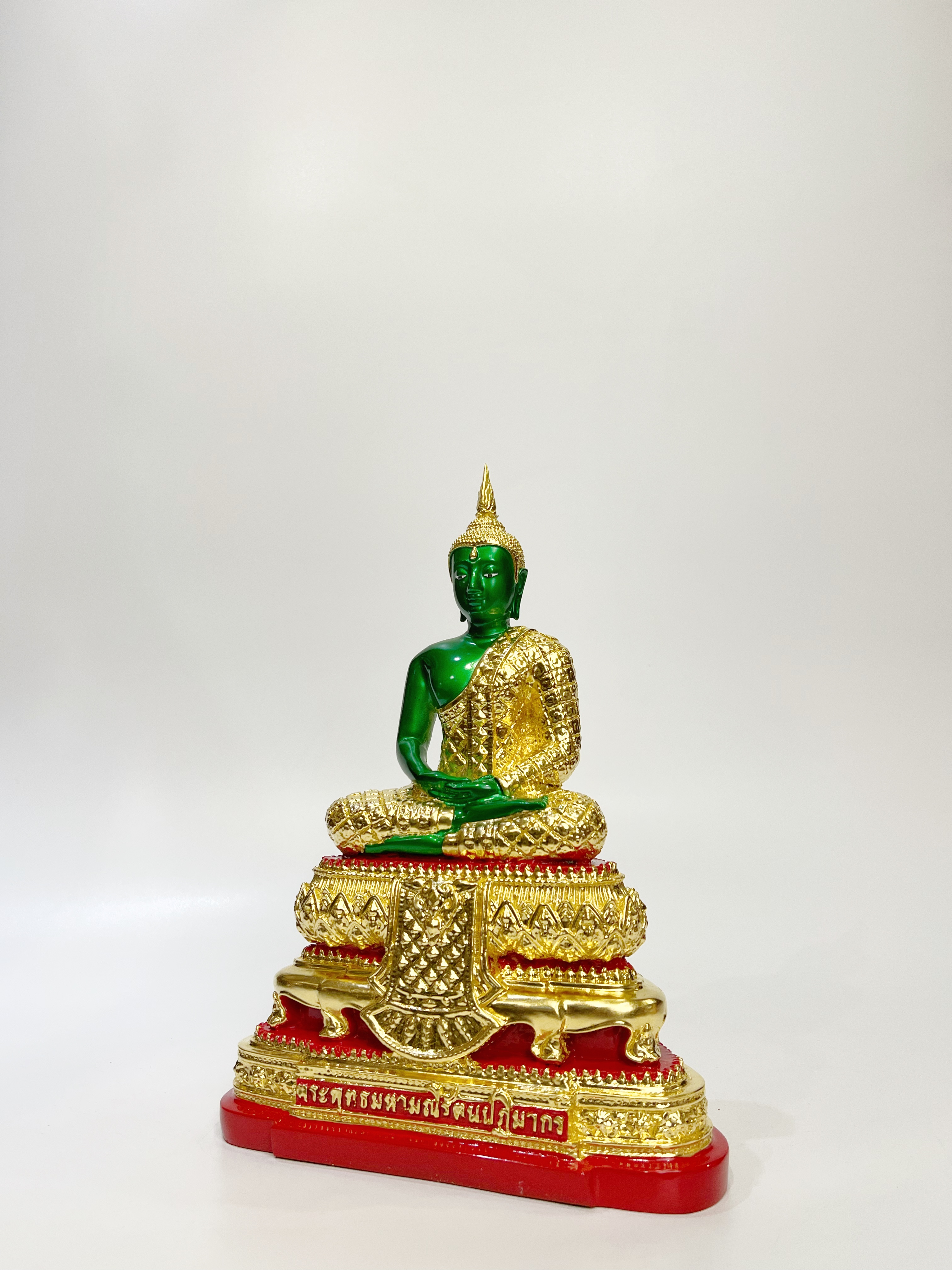รูปหล่อ พระแก้วมรกต ทรงเครื่องฤดูฝน หน้าตัก 5 นิ้ว