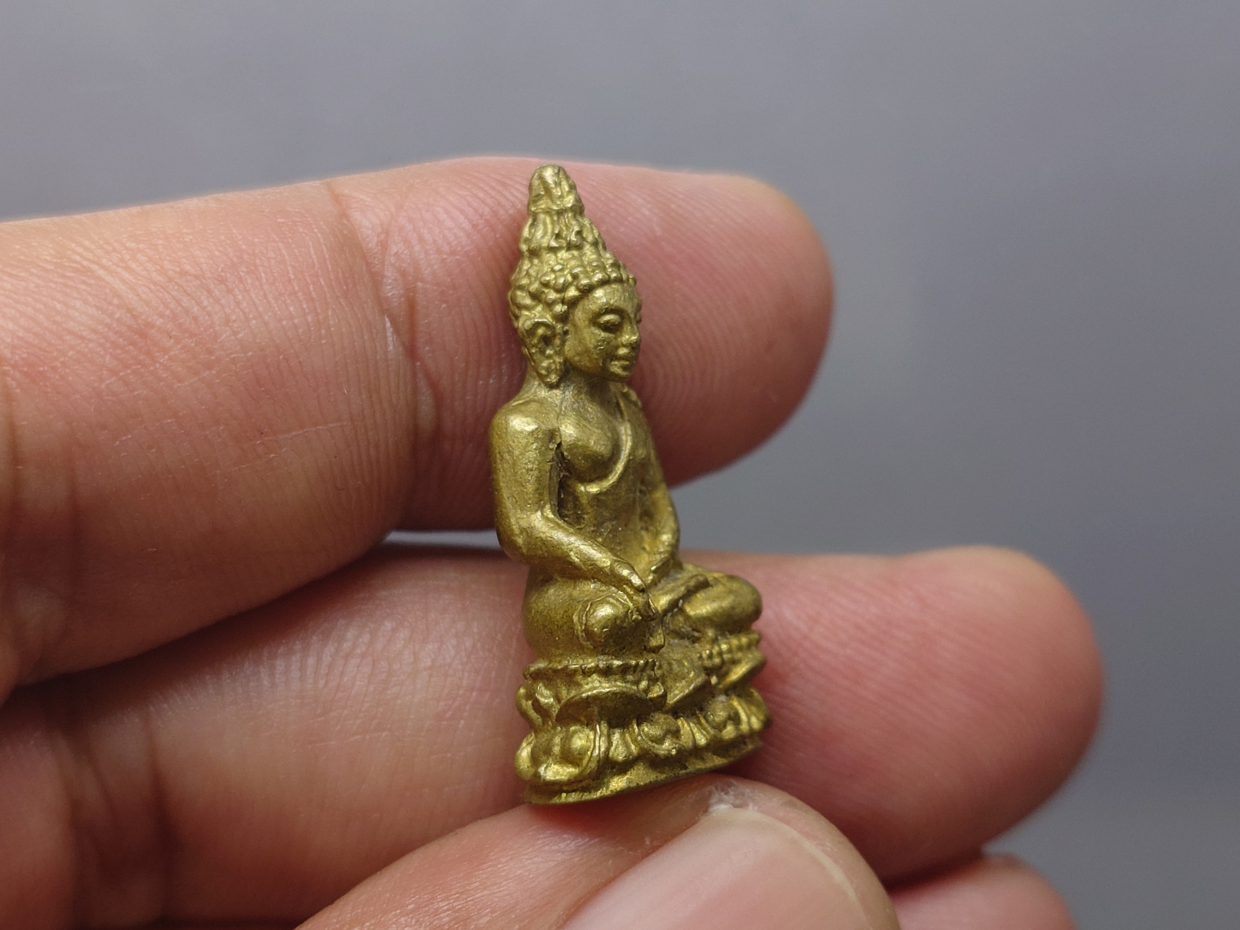 พระกริ่งไพรีพินาศ ญสส 80 พรรษา สมเด็จพระญาณสังวร สมเด็จพระสังฆราช เนื้อทองเหลือง วัดบวรนิเวศวิหาร ปี2536 พร้อมใบประกวด รางวัลที่3