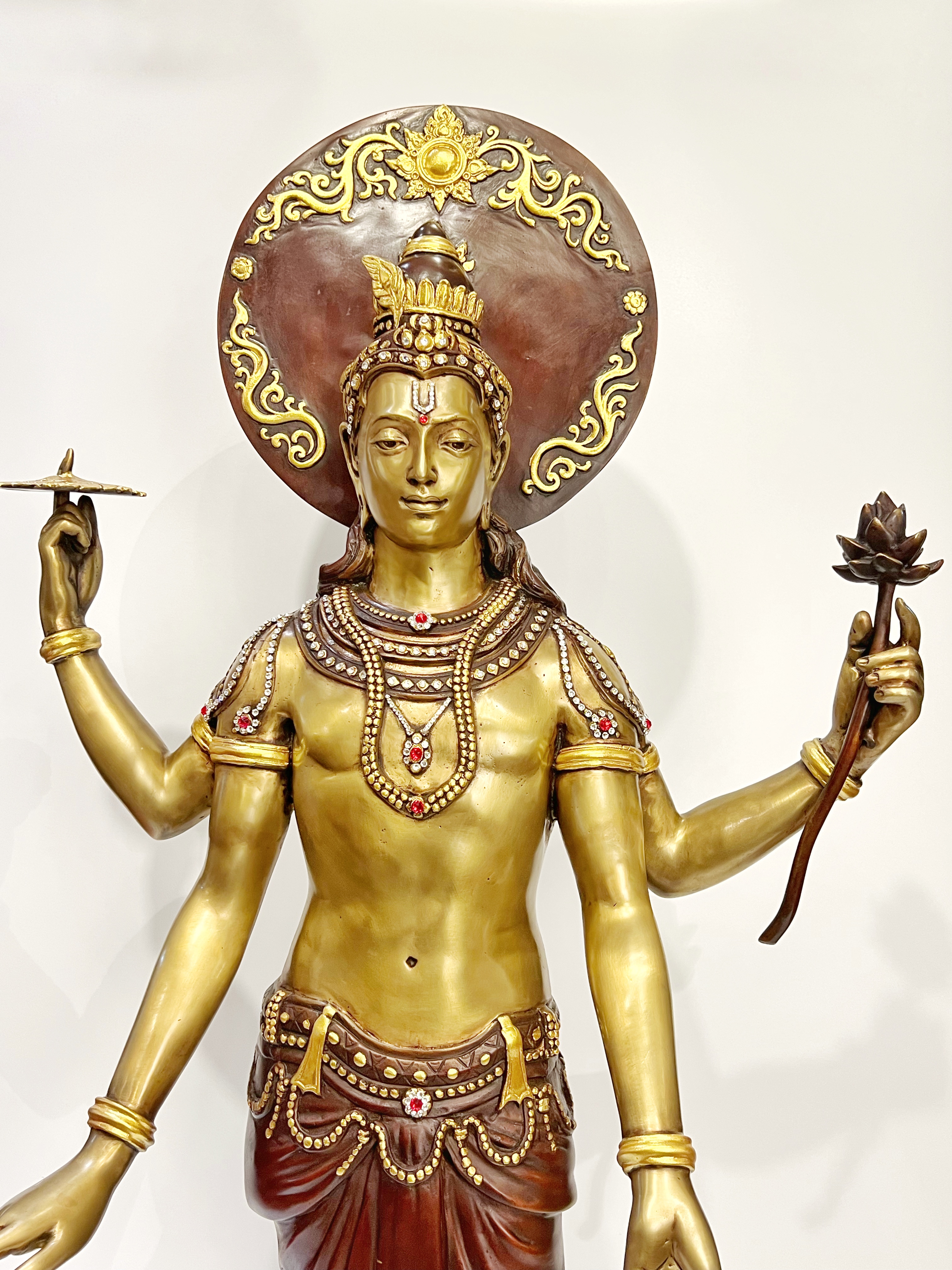 รูปหล่อ พระนารายณ์ หน้าตัก 16 นิ้ว
