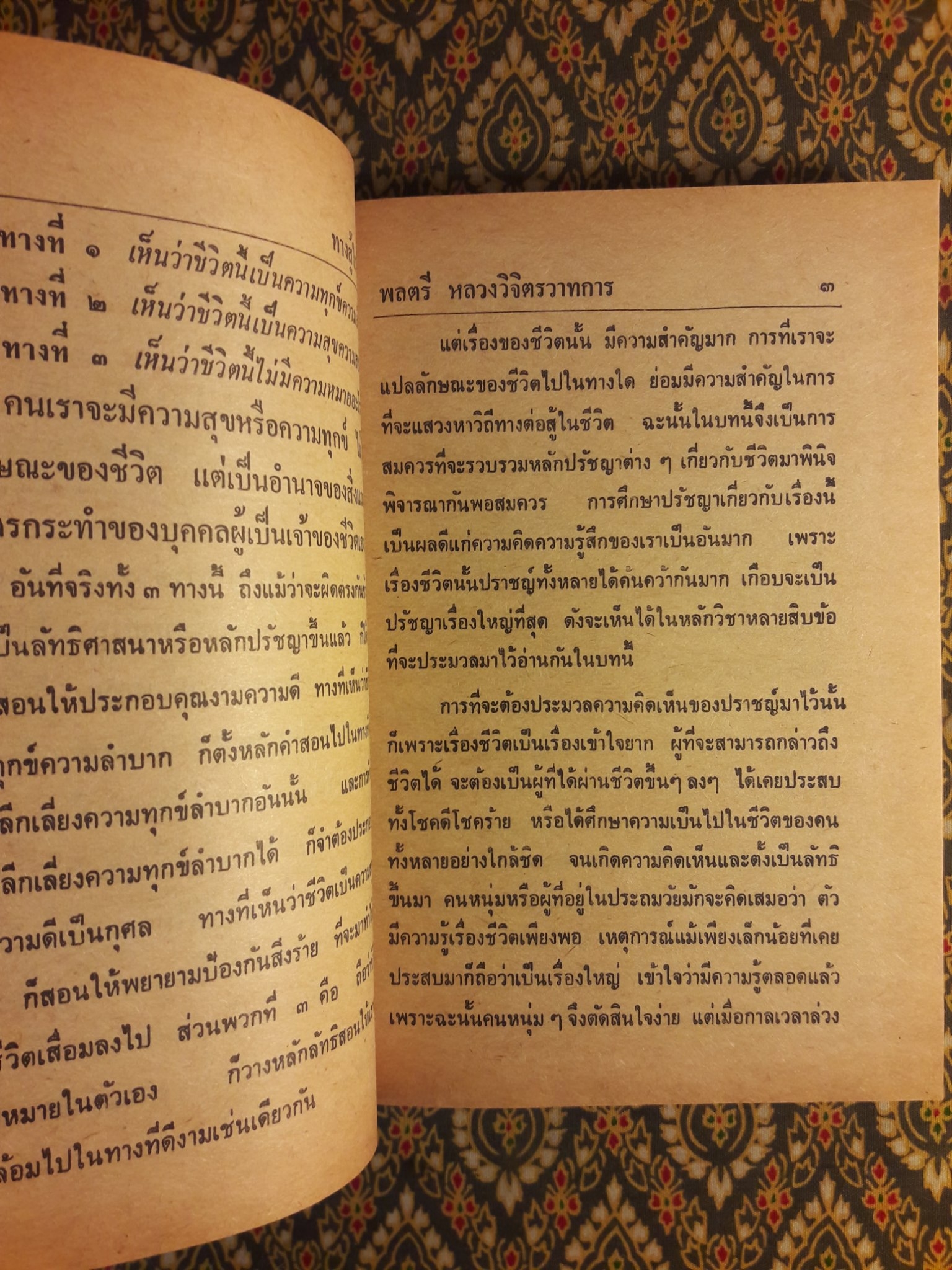 ทางสู้ในชีวิต