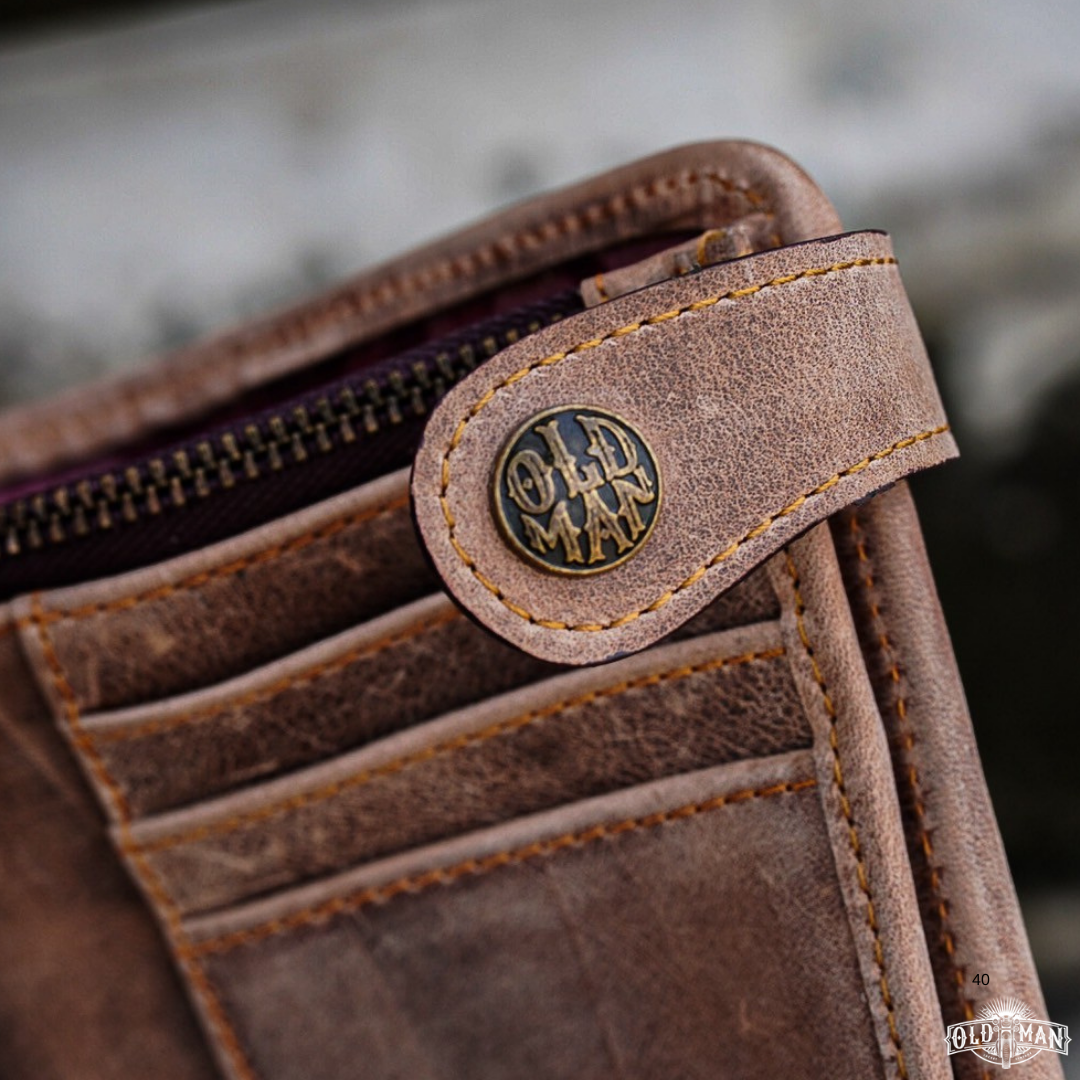 Ledger wallet หนังวัวล้วน