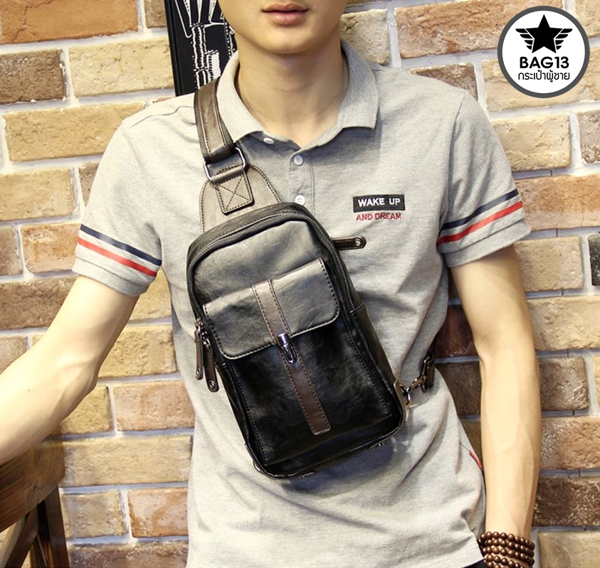 กระเป๋าคาดอกผู้ชาย รหัส B015
