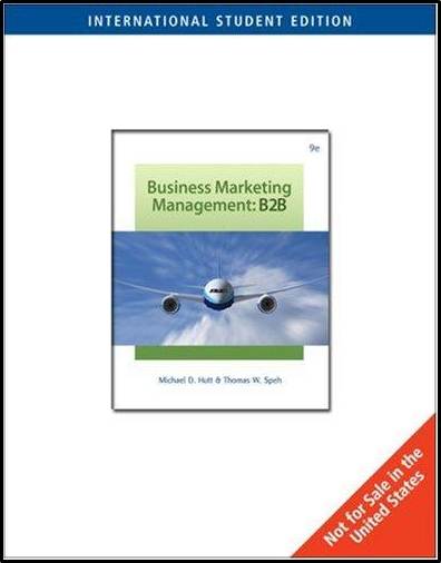 Business Marketing Management– ISBN 9780324361049