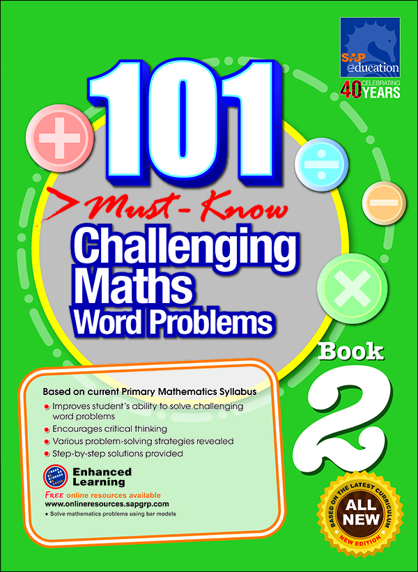 แบบฝึกหัดคณิตศาสตร์ ป.2_101 Must-Know Challenging Maths Word Problems Book 2