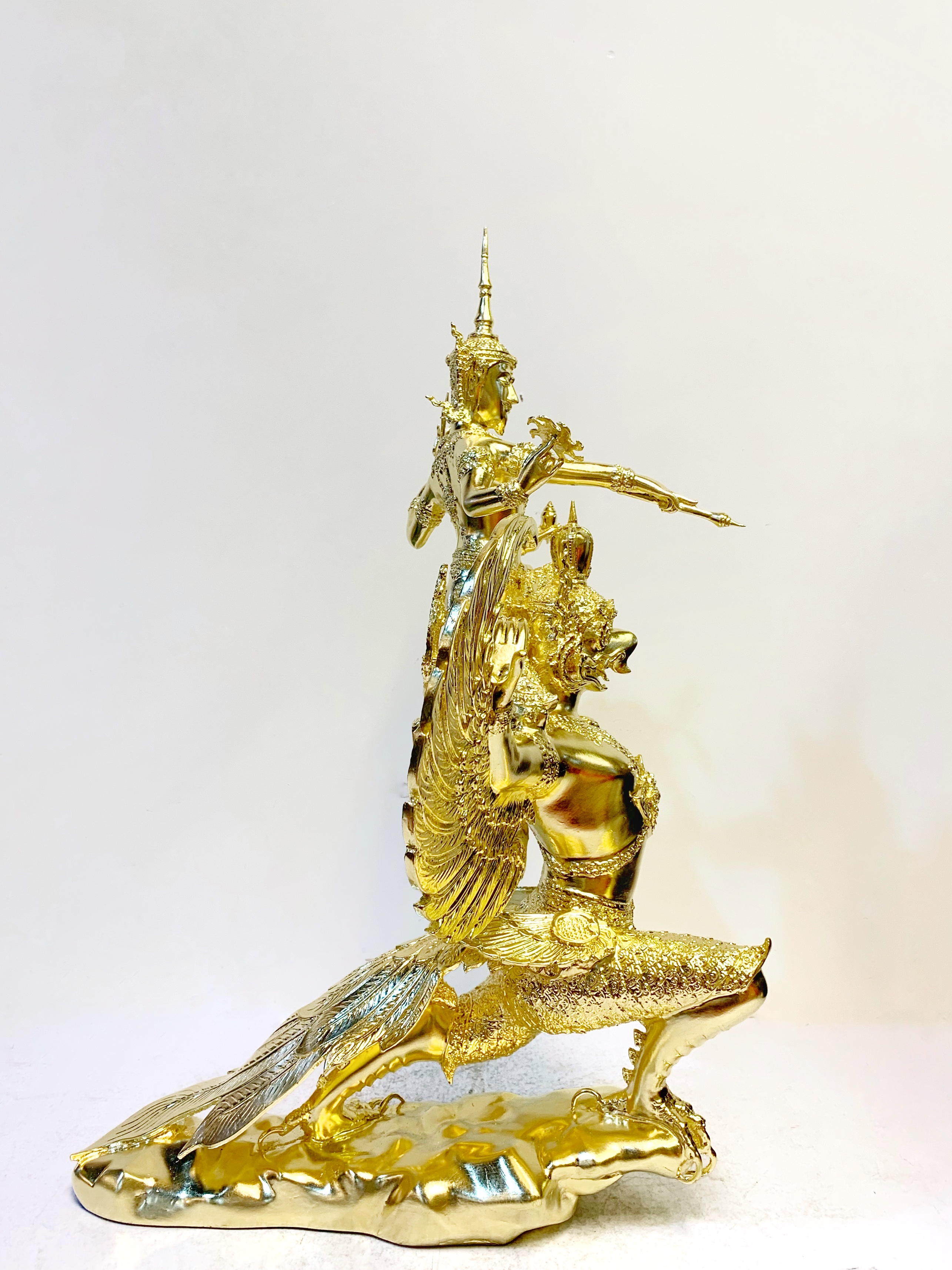 รูปหล่อ พระนารายณ์ทรงครุฑ หน้าตัก 9 นิ้ว