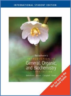 Introduction to General, Organic and Biochemistry ISBN 9780495125402