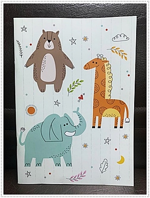 สมุดจดบันทึก ขนาด B5 (มีเส้นบรรทัด) ลาย Animal Gang