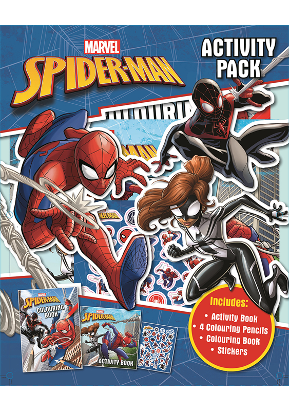 หนังสือต่างประเทศ 2-in-1 Activity Bag Disney: Spider-man
