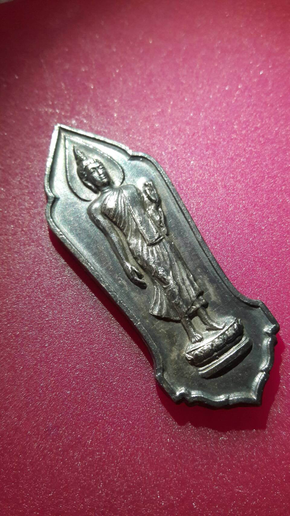 พระฉลอง 25 พุทธศตวรรษ เนื้อชิน บล็อคธรรมดา