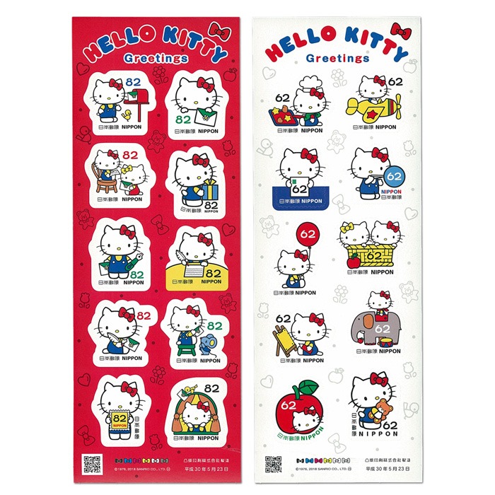 Japan Stamp, 2018 Hello Kitty Greeting