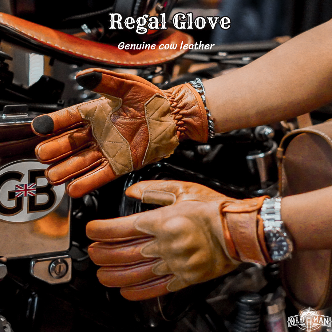ถุงมือRegal เต็มนิ้ว น้ำตาล (เช็คไซส์ก่อนสั่งซื้อเท่านั้น)