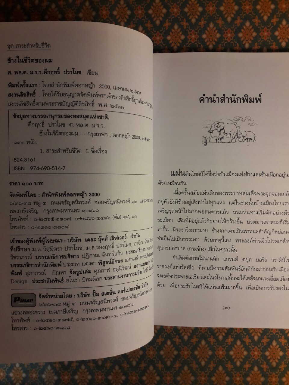 ช้างในชีวิตของผม