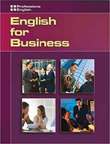 Professional English – English For Business – Student Book + Audio CD – ISBN 9781413020885