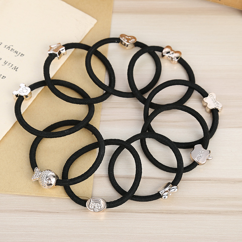 MUISUNGSHOP (20 ชิ้น) แถม 2 ชิ้น หนังยางเด็ก สำหรับเด็ก ลายการ์ตูน ยางมัดผม ยางรัดผม หนังยางเส้นเล็ก