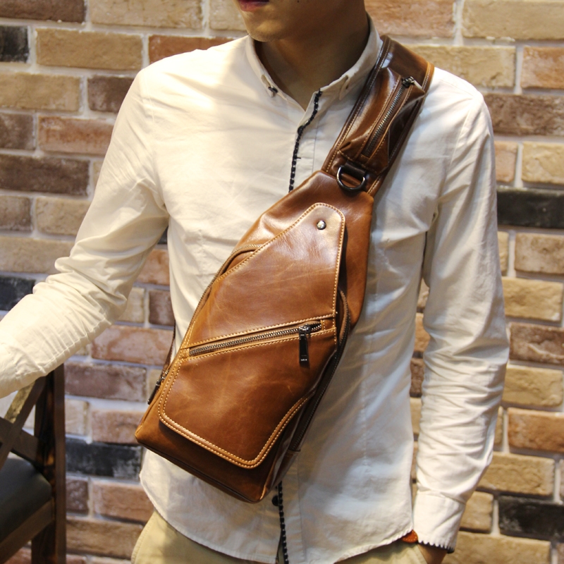 กระเป๋าคาดอกผู้ชาย รหัส B004