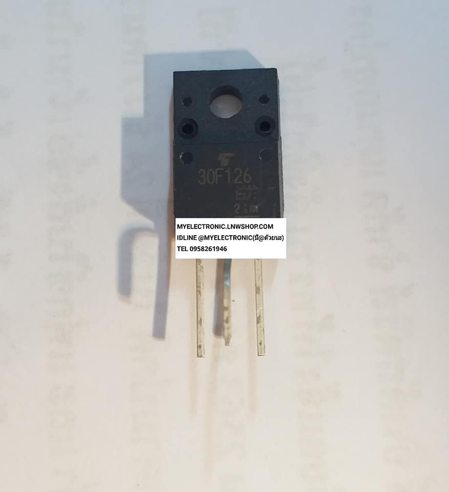 ขาย 30F126 ตัวถังTO-220F ราคาตัวละบาท มีหน้าร้านอยู่บ้านหม้อ กรุงเทพ ส่งของเร็ว มาซื้อหน้าร้านได้