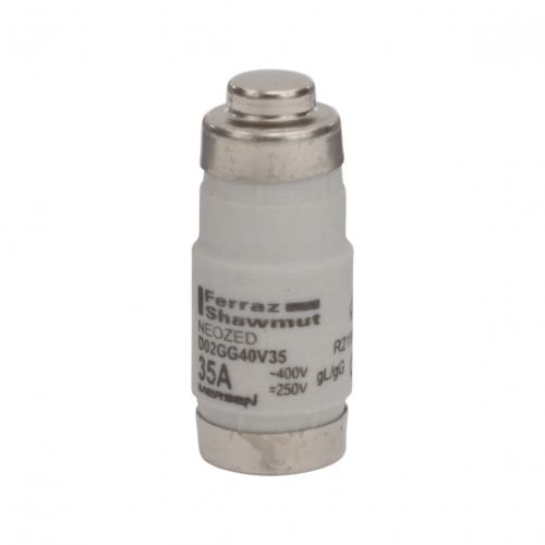 Ferraz , D02GG40V35 , Fuse 35A 400V Size D02 (แพ็ค 2 ตัว)
