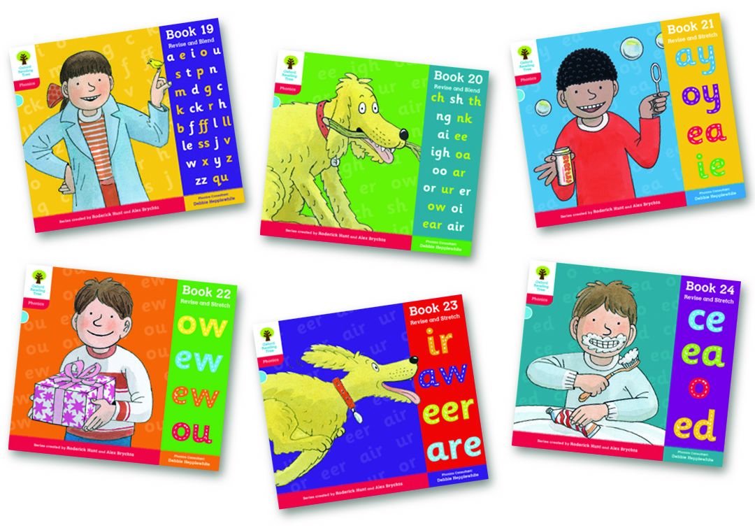 Oxford Reading Tree - Floppy's Phonics Level 4 Mixed Pack of 6