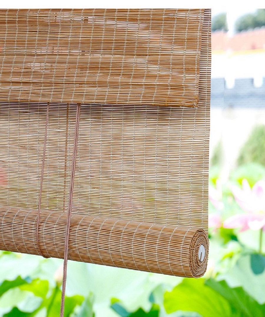 ม่านม้วนไม่ไผ่ (Roller Wood Blind)