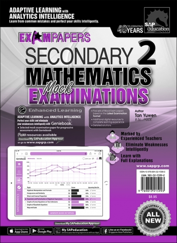 Secondary 2 Mathematics Mock Examinations + Geniebook