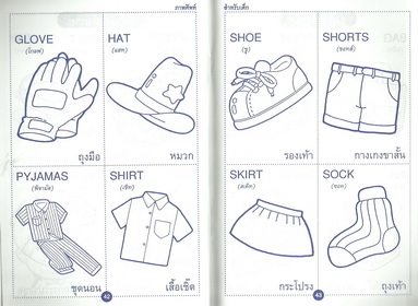 ภาพศัพท์ อังกฤษ-ไทย