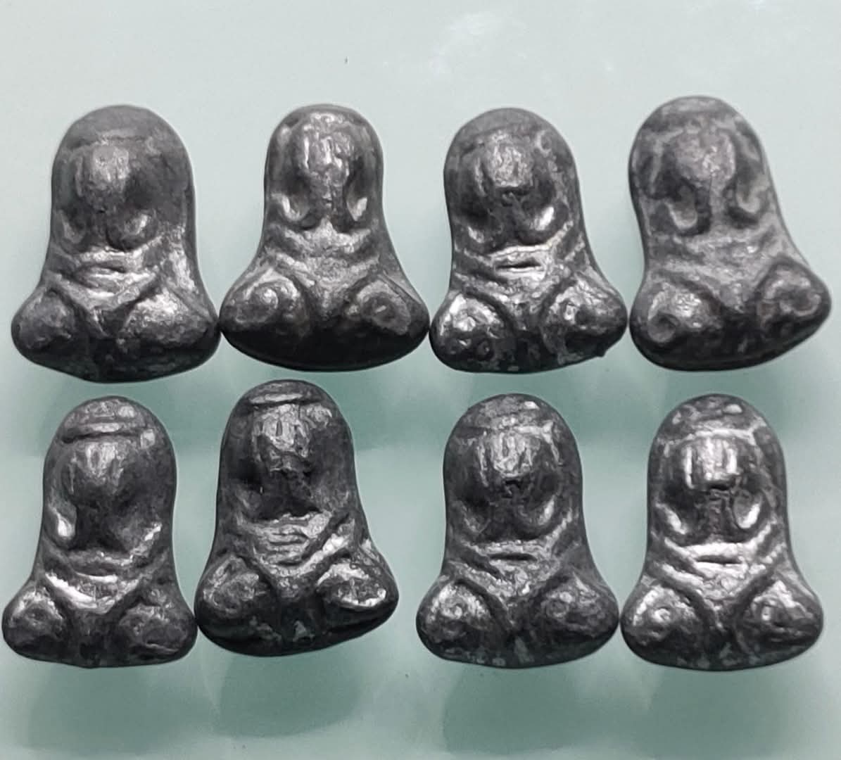 พระปิดตา วัดโคนอน เนื้อชินตะกั่ว หลวงปู่โต๊ะ วัดประดู่ฉิมพลี ร่วมปลุกเสก ปี2514 รับประกันแท้