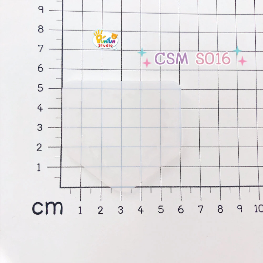 แม่พิมพ์ซิลิโคน SHAKE S016 หัวใจขอบหยัก แบบกลวง