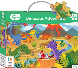 JUNIOR JIGSAW: DINOSAUR ADVENTURE (45 PCS PUZZLE)