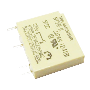 รีเลย์ NY-5W-K (NY5W-K), FUJITSU , 5A 5VDC | รีเลย์ มาตราฐานโดยตรงจาก ญี่ปุ่น