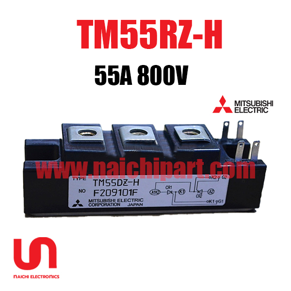(PRE) MITSUBISHI TM55RZ-H 55A 800V THYRISTOR MODULE