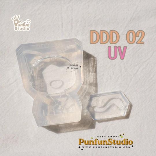 DDD 02 Cat Mold / 3D Mold / Silicone Mold