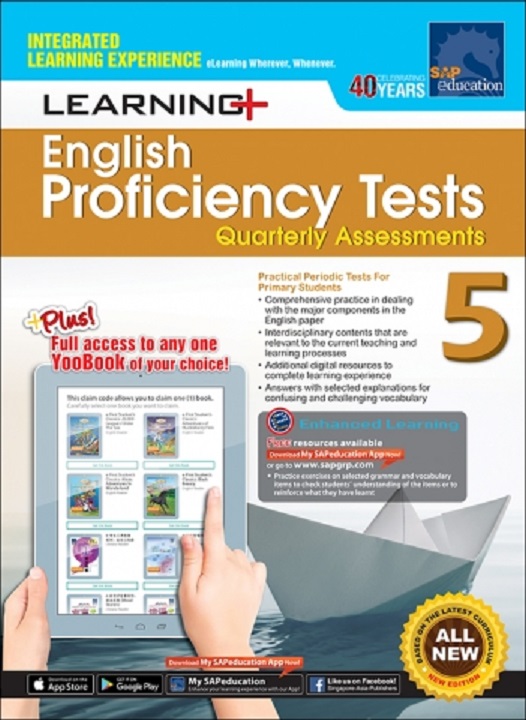 แบบฝึกหัด Learning+ English Proficiency Tests Quarterly Assessments Primary 5
