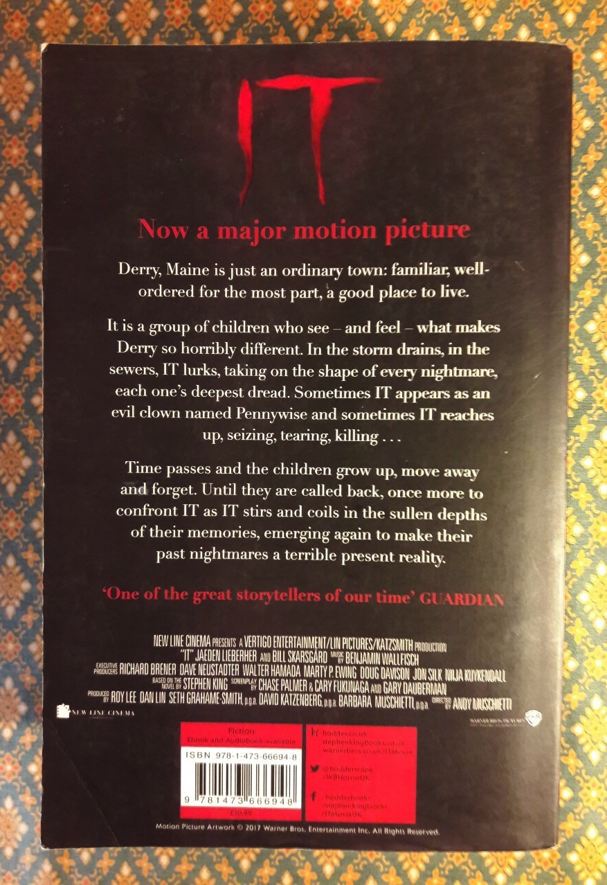 อิท IT “ฉบับภาษาอังกฤษ”