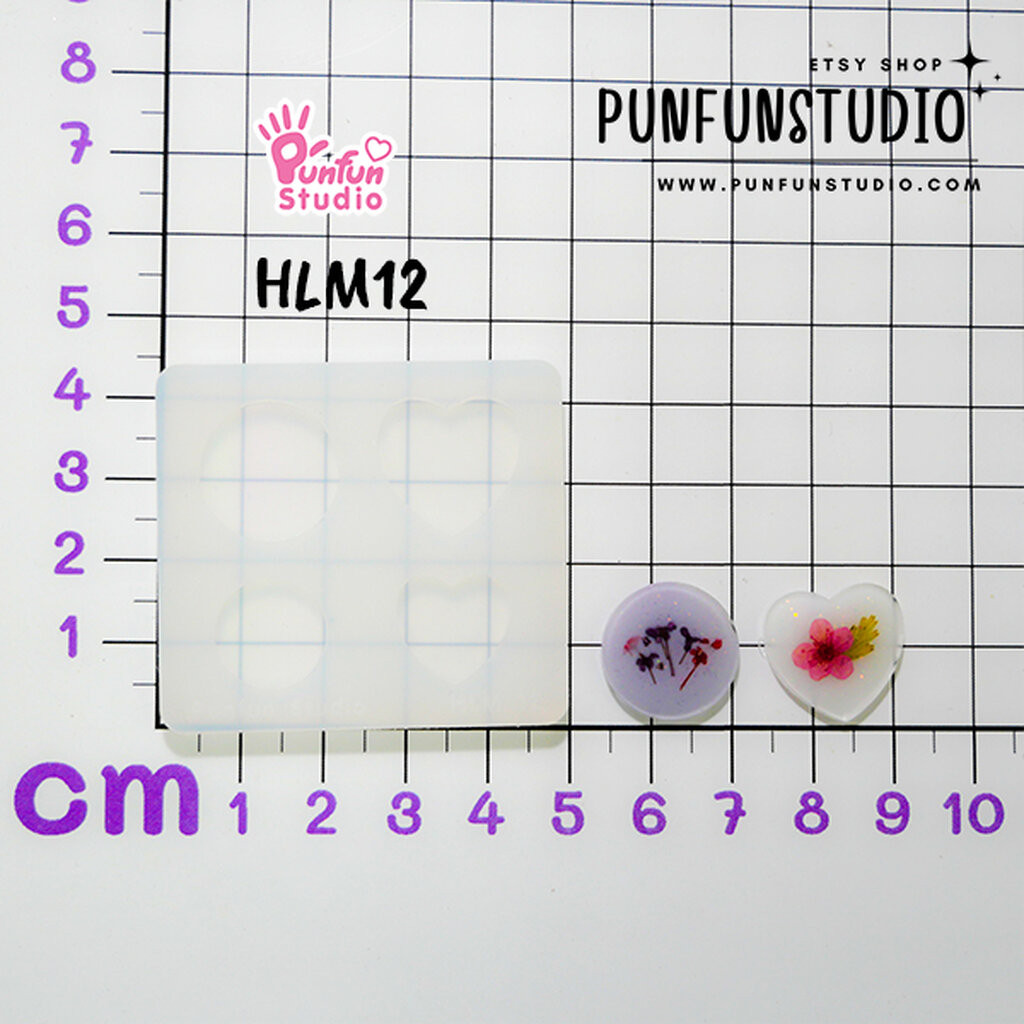 HLM 12-15 / Holographic Mold / Use with Epoxy resin / Silicone Mold